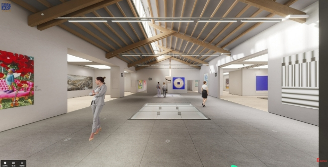 아트로 재탄생한 메타버스 공간 플랫폼 '엘리펙스'