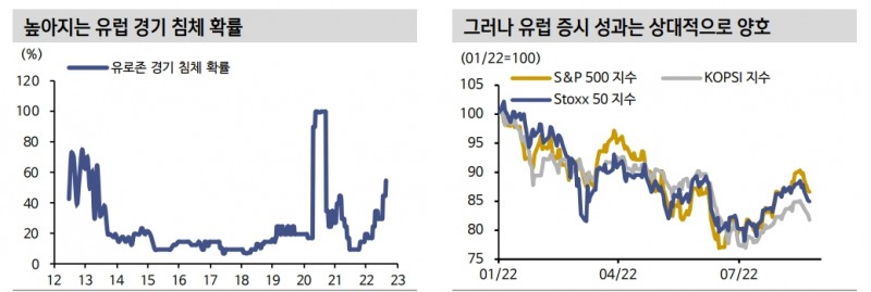 경기 침체 우려에도 유럽 주식시장이 상대적으로 괜찮은 이유는 - 신금투