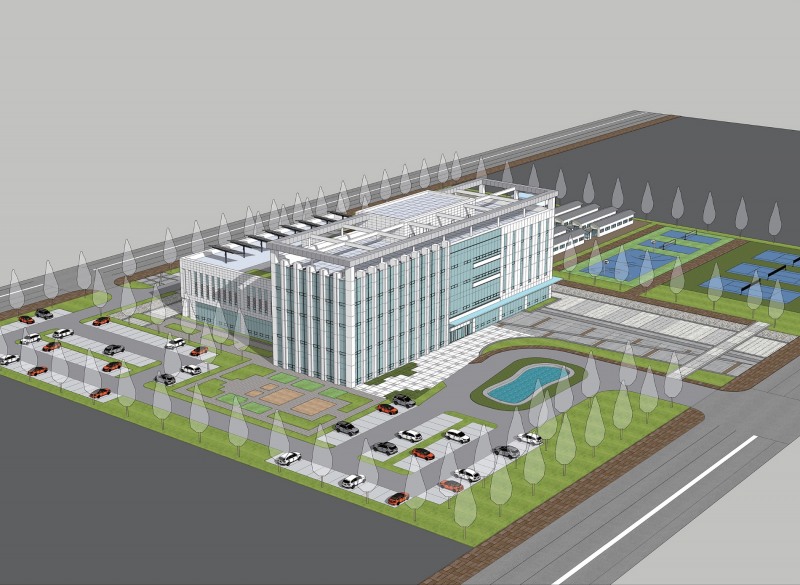 농식품 기후변화대응센터 조감도 (사진제공 = 해남군)