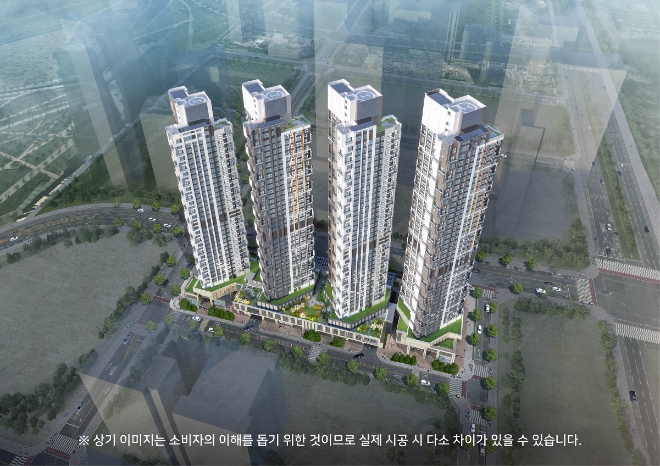 현대건설은 다음달 경기도 화성시 오산동 일원 동탄역 인근에 주거형 오피스텔 ‘힐스테이트 동탄역 센트릭’을 분양한다고 25일 밝혔다. 사진은 ‘힐스테이트 동탄역 센트릭’의 조감도. (사진 = 현대건설 제공)