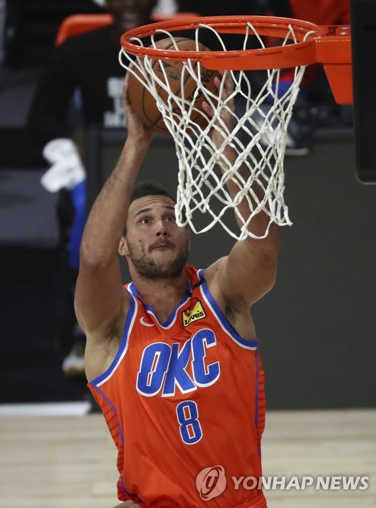 OKC 썬더 시절 다닐로 갈리나리