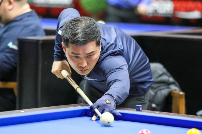 15연타로 대역전극을 연출하며 결승에 오른 차명종(사진=파이브앤식스)