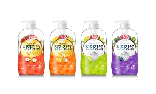 애경산업, '트리오 친환경 주방세제' 4종 선보여