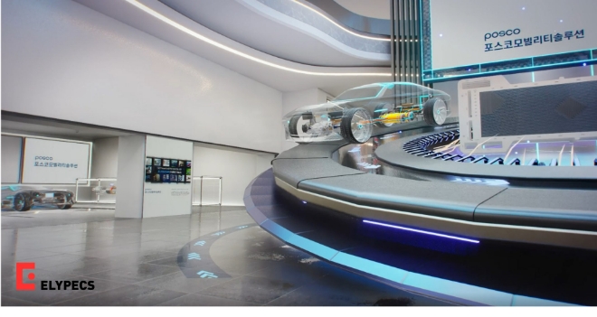 포스코모빌리티솔루션, 수소모빌리티쇼서 엘리펙스 빌드 메타버스 선봬
