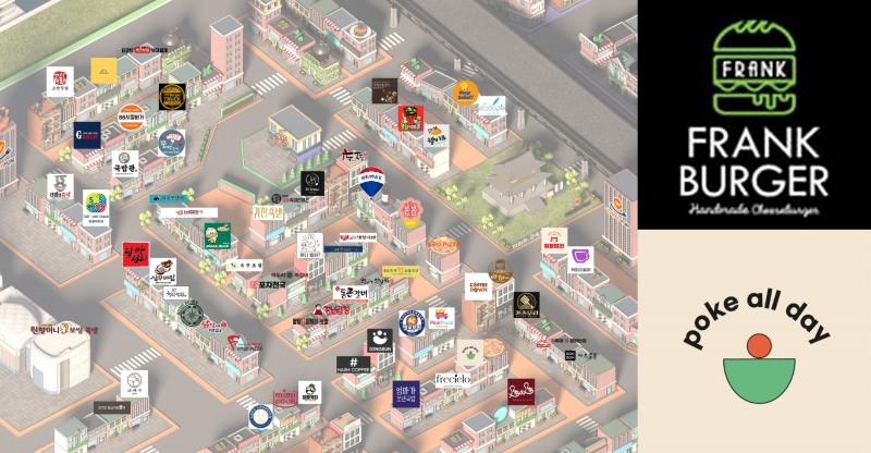 야미펀 ‘메타버스 프랜차이즈 브랜드 월드’, 프랭크버거∙포케올데이 입점 완료