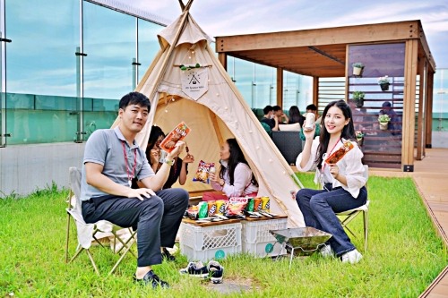 롯데제과X롯데칠성음료 오피스어택 이벤트