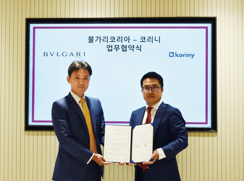 코리니, 불가리코리아와 뉴욕 부동산 컨설팅 업무협약