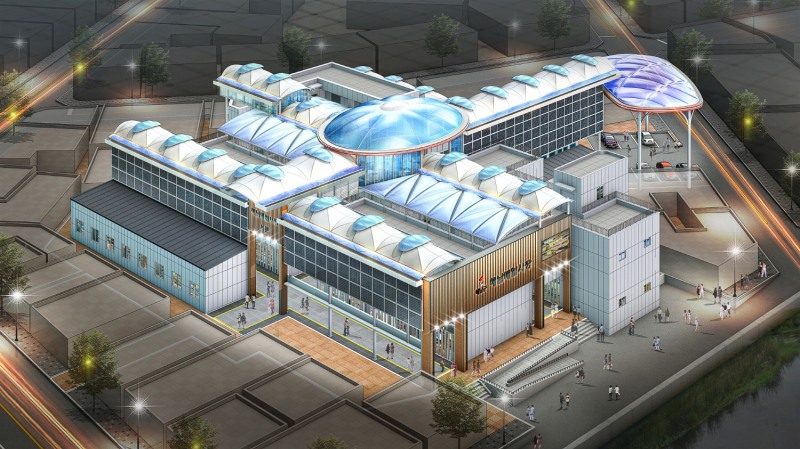 해남매일시장조감도 (사진제공 = 해남군)