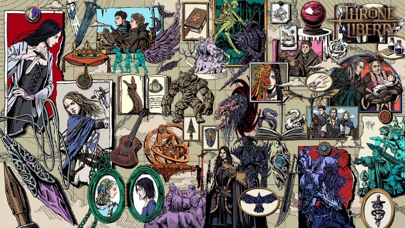 엔씨, 신작 'TL' 세계관 담은 'TL 스토리 맵' 공개