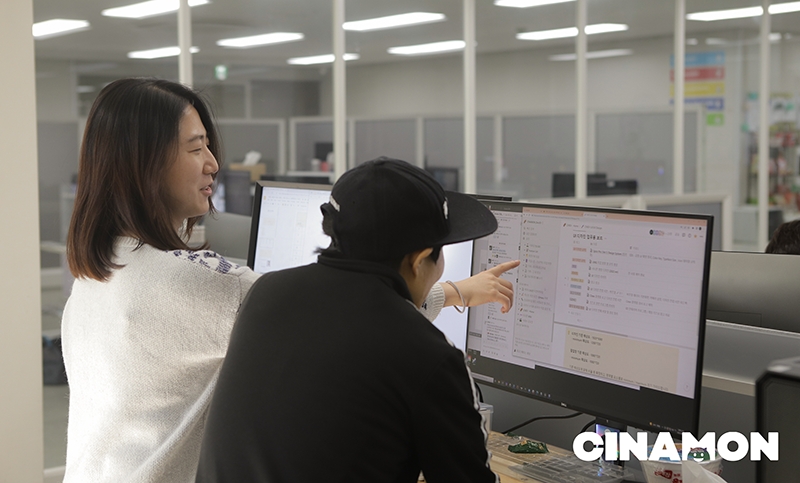 사진=시나몬 직원들