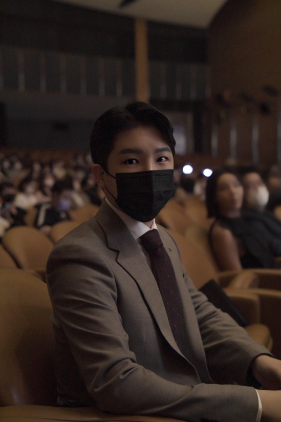 서울 코엑스 오디투리움에서 열린 '2022 미스코리아' 서울·중국 본선 대회 심사중인 김지성 대표/(주)포엘에이디 제공