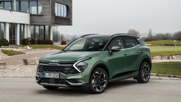 기아 스포티지 HEV 모습.