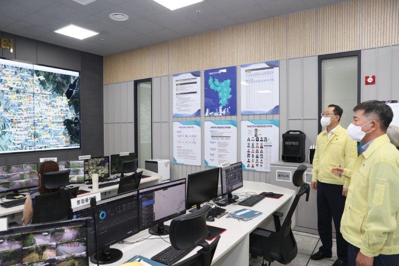 해남군이 제11호 태풍 힌남노 북상에 따라 총력 대응에 나섰다. (사진제공 = 해남군)