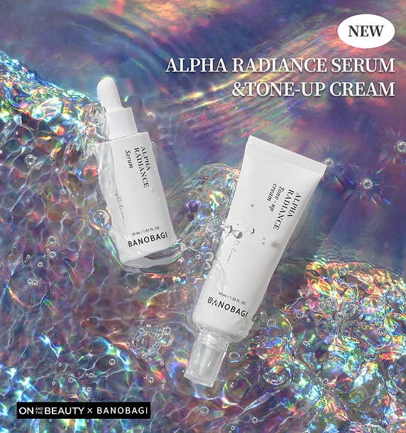 바노바기, 롯데온 온앤더뷰티서 신제품 ‘알파 래디언스 2종’ 선출시