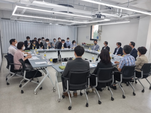 경제고용대책반 현장간담회 모습 /사진제공=경기도