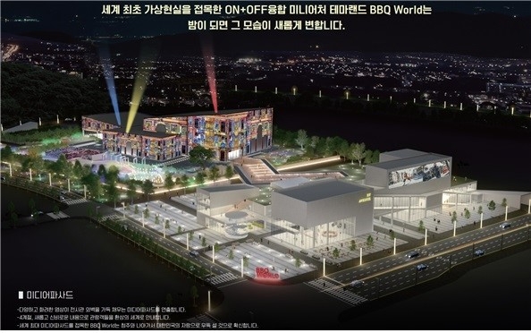 제너시스BBQ 윤홍근 전 회장, 충북 청주에 ‘비비큐월드’ 조성