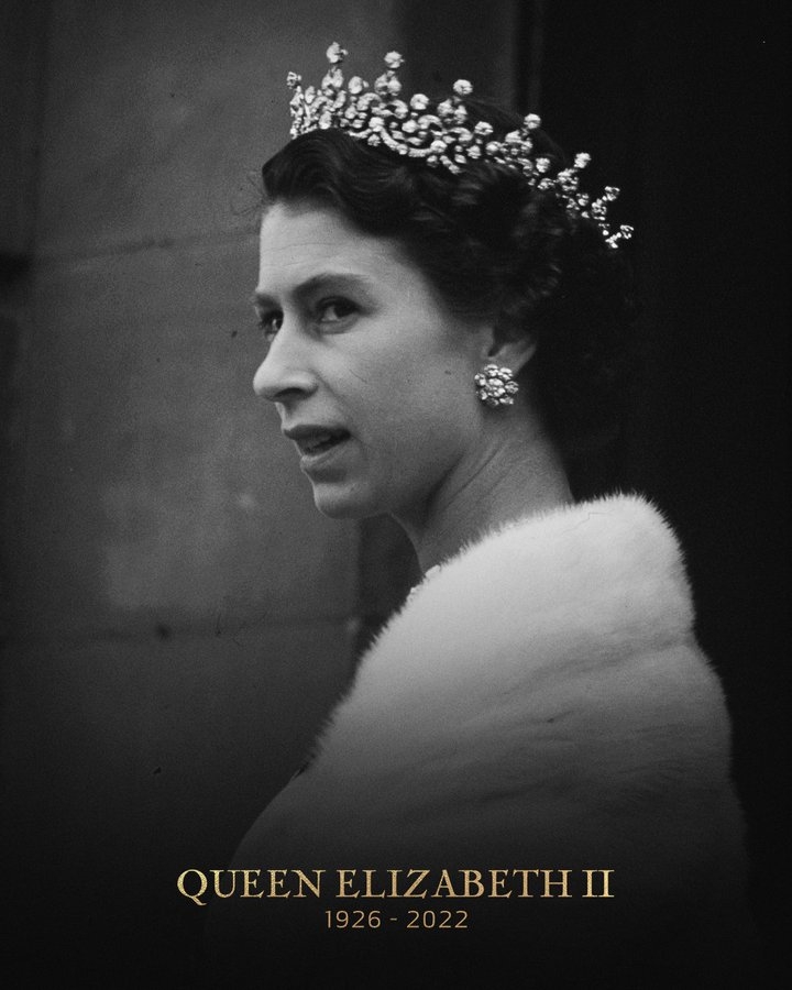 서거한 엘리자베스2세 영국 여왕