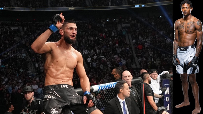 치마예프(왼쪽)의 새 상대가 된 홀랜드(사진=UFC)