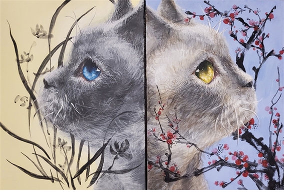 안양예고 3학년 김도은학생 NFT 작품 판매 수익금 전액 기부, 사진 제공=헬프애니멀