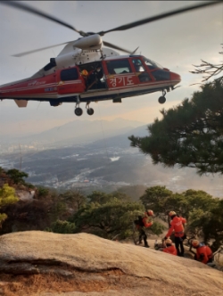 산악사고 구조활동