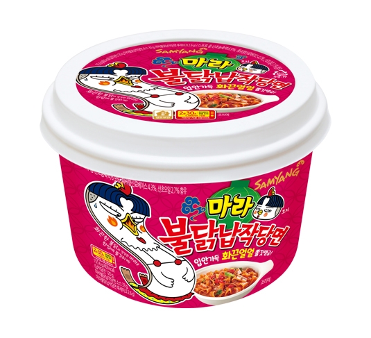 삼양 ‘마라불닭납작당면’ (사진=삼양)