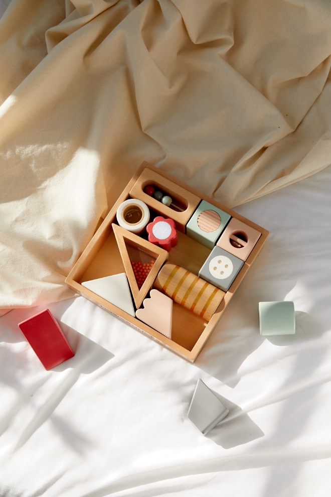 놀이도 되고 교육도 되는 아기 블록...하베브릭스 원목교구 선보여