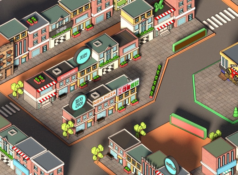 메타버스 프랜차이즈 브랜드 월드, 네오피자와 진미대왕통닭 입점 완료