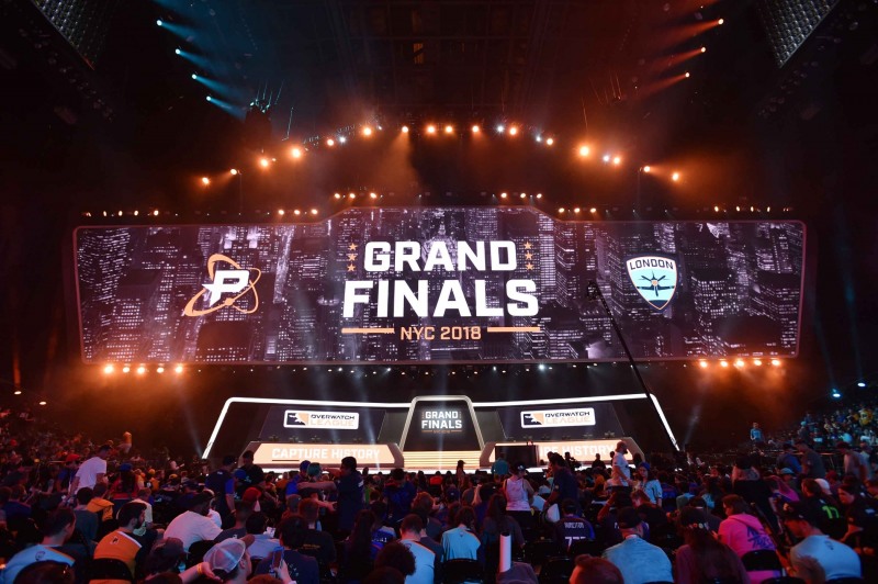 2018 그랜드파이널 현장(사진=블리자드 제공).