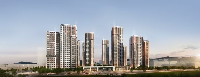 엘리프 아산탕정 투시도. / 사진 제공 = 계룡건설 컨소시엄