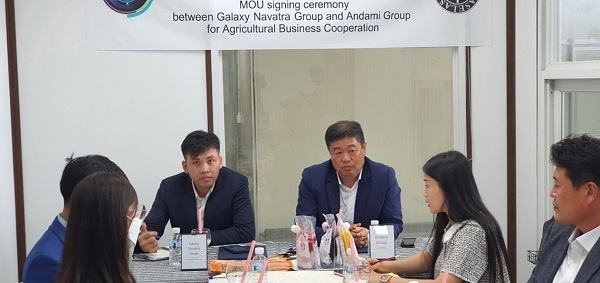 (주)엘원-갤럭시 나바트라 농산제조업 산업 확장을 위한 MOU 체결