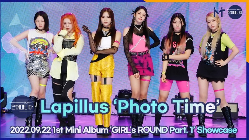라필루스(Lapillus) 1st Mini Album ‘GIRL's ROUND Part. 1’ Showcase Photo Time [마니아TV]