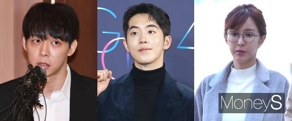 사진=박유천(왼쪽), 남주혁(가운데), 슈(오른쪽)/출처=Money S