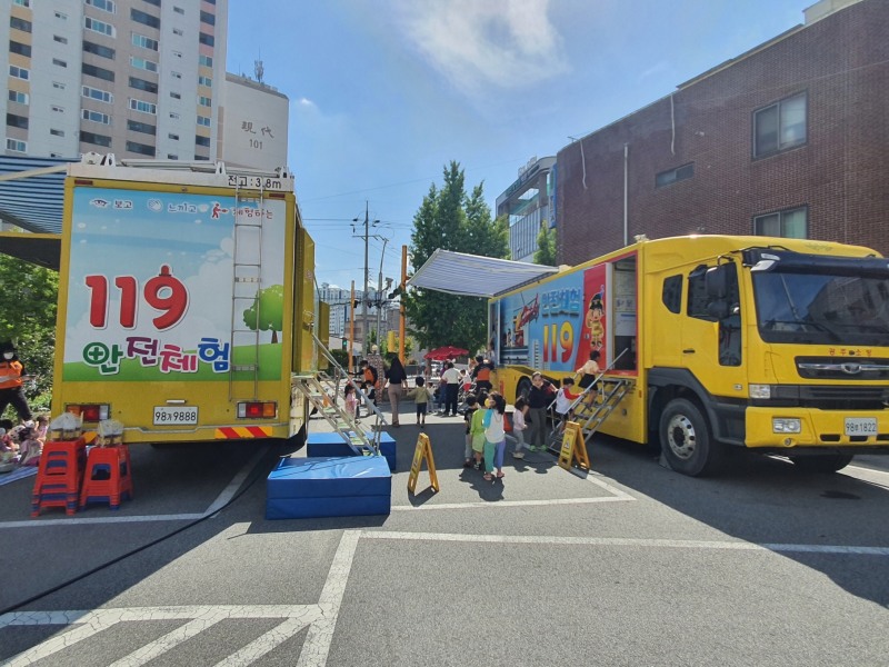 이동안전체험교 운영 모습 (사진제공 = 광주광역시)