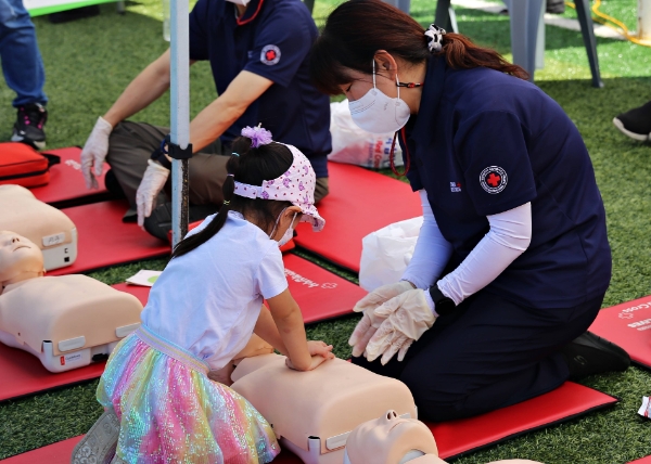 대한적십자사 서울지사, 육아 축제 도담도담 놀이터 참가