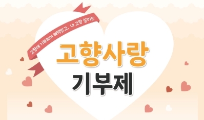 고향사랑기부제 홍보 포스터 (사진제공 = 무안군)