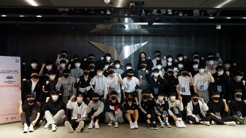 2022 LCK 아카데미 시리즈 트라이아웃(사진=KeSPA 제공).