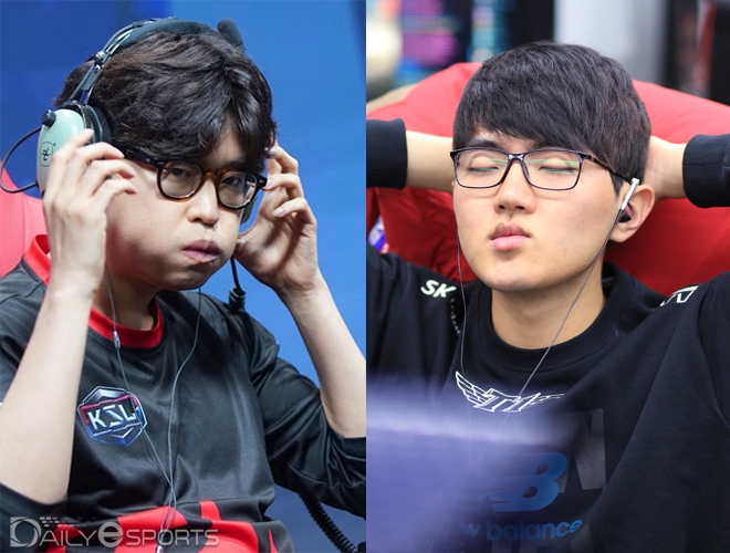 김민철(왼쪽)과 김지성.