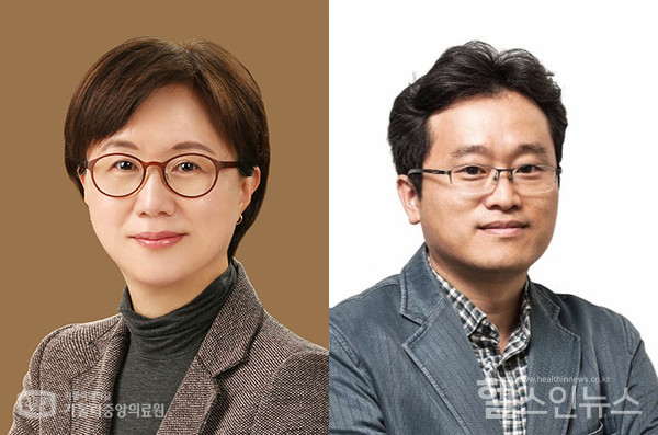 (왼쪽부터)가톨릭대학교의과대학미생물학교실이혜옥교수,한양대학교생명공학과최재훈교수