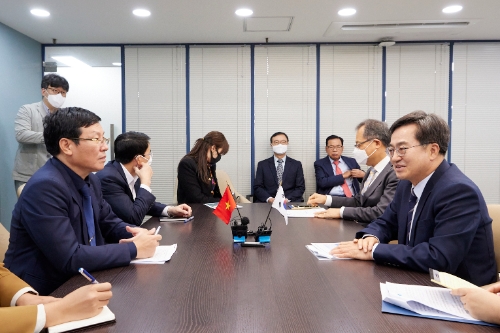 베트남 빈푹성 인민위원장 면담 /사진제공=경기도