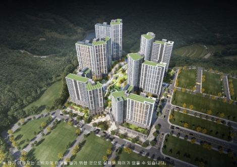 e편한세상 구미상모 트리베뉴 조감도