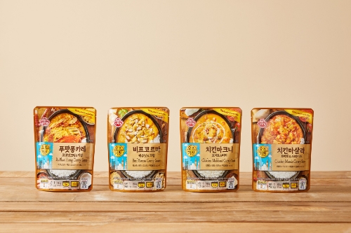 오뚜기 월드퀴진 카레 4종 연출컷