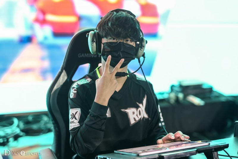사진=개인전 종합 1위로 올라선 '씰' 권민준.