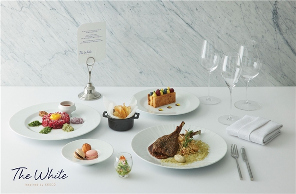 세스코 프렌치 레스토랑 더 화이트, 가을 신메뉴 프로모션