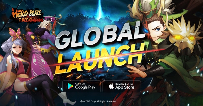 'Hero Blaze: Three Kingdoms' 글로벌 정식 출시