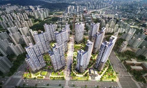 '도안 우미린 트리쉐이드' 반조감도