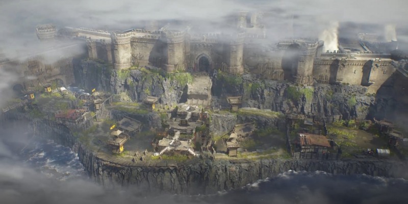 성채 외곽의 '모샤발크'.