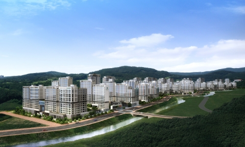 동탄 파크릭스 투시도