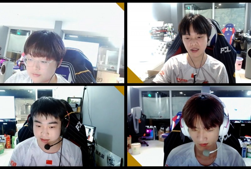 뉴해피e스포츠(사진=중계 화면 캡처).