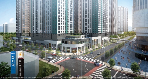 대우건설, 수원 정자동 화서역 푸르지오 브리시엘 상업시설 공급