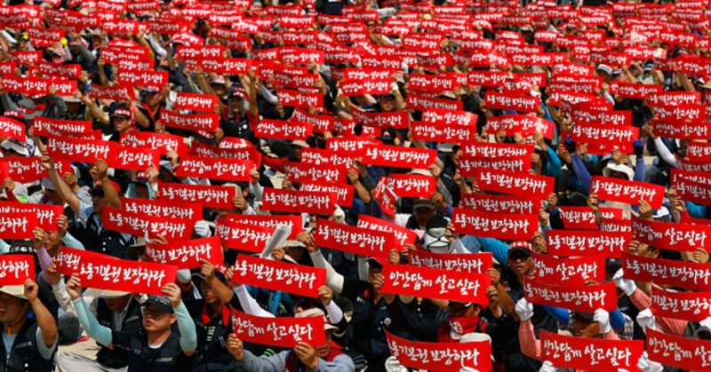 사진출처=전국건설노동조합연맹 홈페이지기사 내용과는 상관없는 사진임.